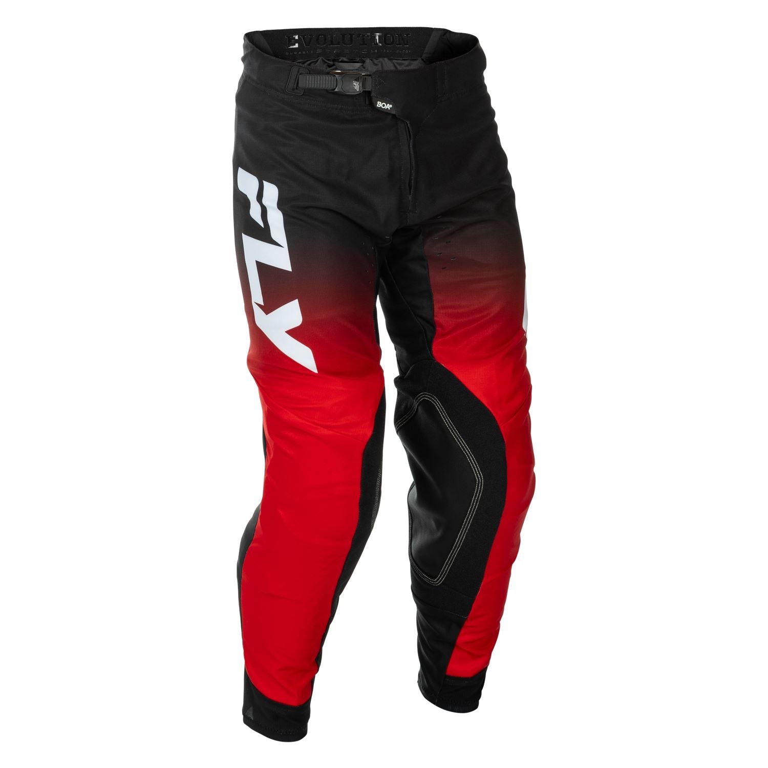 Fly Racing 2026 Motocross Pants Evolution DST Red Black White